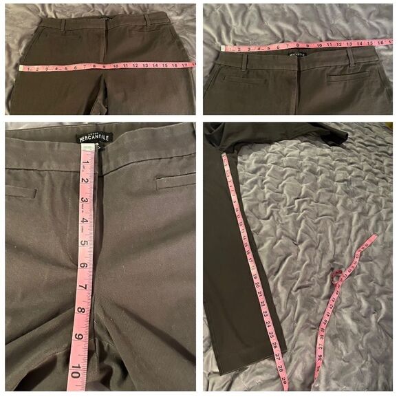 J.Crew Mercantile Skinny Ankle Pants Taupe Grey 10R - Picture 7 of 7